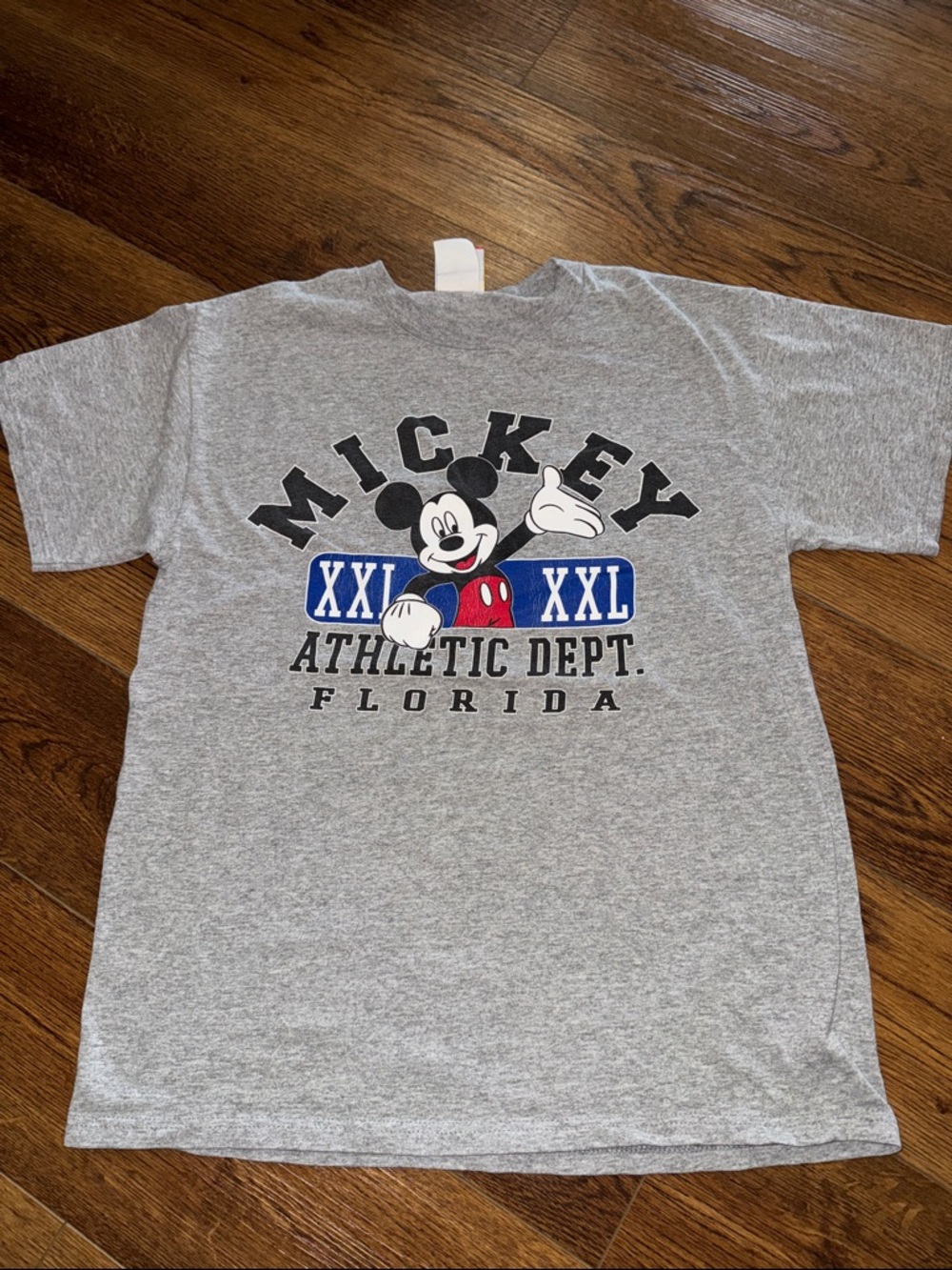 Vintage 90s Mickey Athletic Dept. Florida Tee - Size Small (19x26)